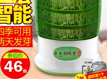 豆芽机家用全自动特价 三层大容量发豆芽机生绿黄豆芽罐盆 清仓正品