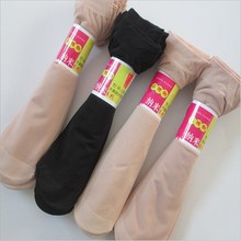 短袜批發女袜 10双女士超薄短丝袜春秋天鹅绒黑色肉色袜子女夏薄款