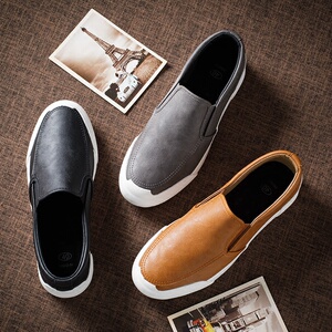 鞋子男韩版潮流冬季帆布鞋