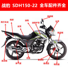 新大洲本田战豹导流罩SDH150 22头罩大灯仪表减震摩托车150配件