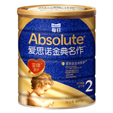 爱思诺名作 韩国进口婴儿配方奶粉2段800g牛奶粉3听装