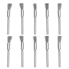 dremel accessories poli rotarytools steel brushes wire 10pcs