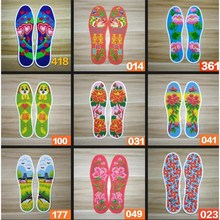 底子不褪掉色加厚纯棉布1 垫印花绣花半成品鞋 十字绣鞋 三送一