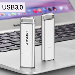 台电u盘64g高速USB3.0激光定制刻字优盘个性盖帽金属创意64gu盘upan学生移动u盘电脑车载两用U盘64gb