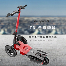璐琪倒三轮电动滑板车T3成人骑行漂移德国scuddy锂电逗哈水星动力