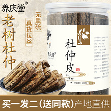 包邮 盐炒杜肿粉叶真品非500g克非特级雄花杜仲皮 杜仲非野生杜仲皮