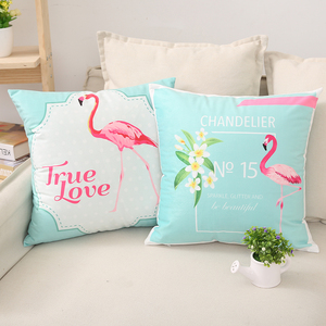 火烈鸟沙发靠垫靠枕