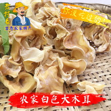 脑耳干货 深山白色木耳山竹耳木耳特产玉木耳 野生山竹耳250克