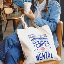 日系森女布包布袋 文艺单肩帆布包字母印花购物袋小清新手提包新款
