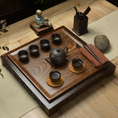 实木鸡翅木茶具是什么档次