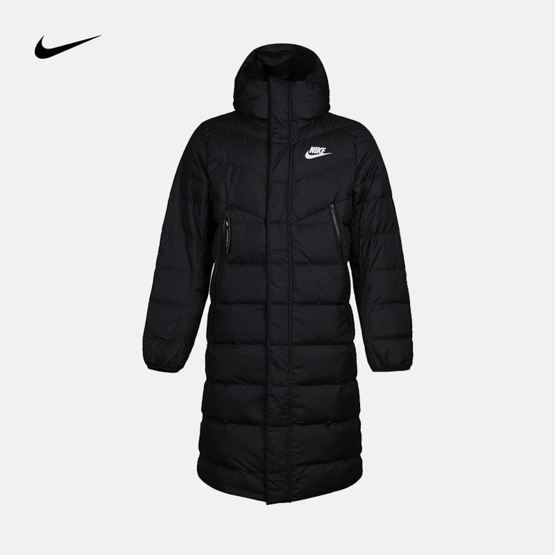 Nike耐克羽绒服男2018冬装保暖户外运动防风中长款外套AA8854-010