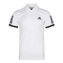 adidas阿迪达斯2018男子CLUB 3STR 运动短袖翻领POLO衫CE1415