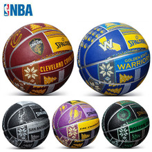 Spalding斯伯丁nba圣诞篮球7号标准橡胶勇士凯尔特人马刺湖人骑士