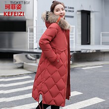 中老年冬季棉袄外套女中长款中年妈妈冬装棉衣40岁50加厚羽绒棉服图片