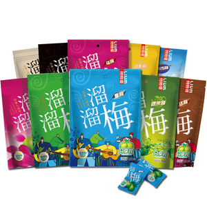 溜溜梅大礼包640克4袋