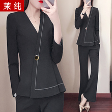 小西装外套女2018新款韩版修身chic时尚气质港风长袖秋季女装上衣图片