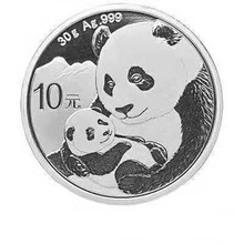 全新品 保真带说明书 金总发行30克银币 2019年熊猫银币