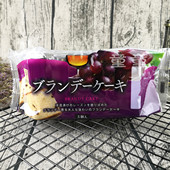日本进口糕点点心 ?;⊿UKURA製菓白兰地葡萄干蛋糕5枚入180g临期