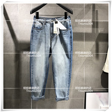 现货Basic House/百家好 2019年秋专柜正品女牛仔裤HTDP521F-568
