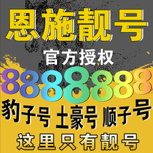 恩施移动手机靓号码 139靓号198号段188靓号四连号AAAA顺子号定制