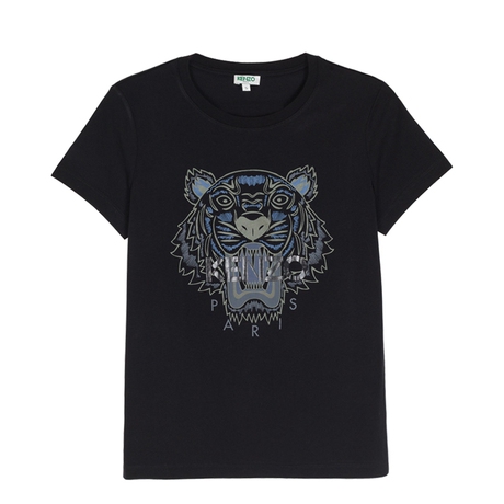 KENZO/高田贤三女士圆领夏季T恤简约老虎头 4YD-2TS721商品大图