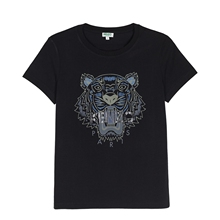 KENZO/高田贤三女士圆领夏季T恤简约老虎头 4YD-2TS721图片