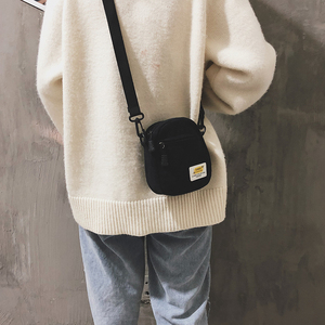 ins超火小包包女灯芯绒迷你单肩斜挎百搭布包手机包零钱蹦迪小包