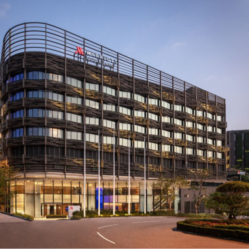 享万豪积分房晚丨香港海洋公园万豪酒店1晚+港币300餐饮额度