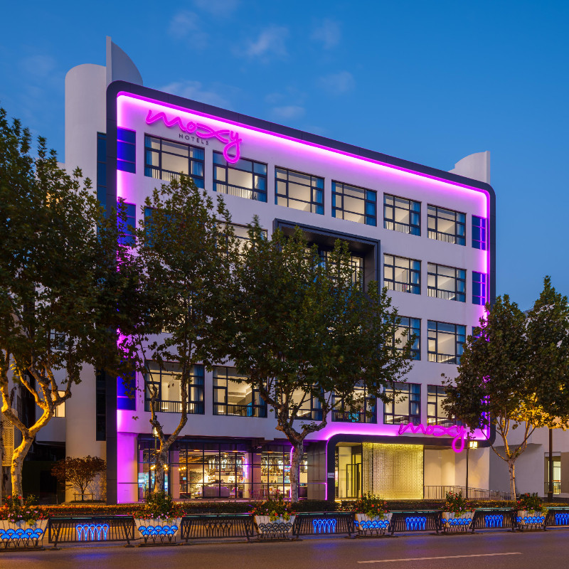 享万豪积分房晚丨万豪集团Moxy品牌8家酒店2晚含早可拆通兑