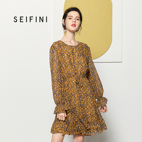 ’SEIFINI/诗凡黎诗凡黎新品连衣裙7180134394261商品大图