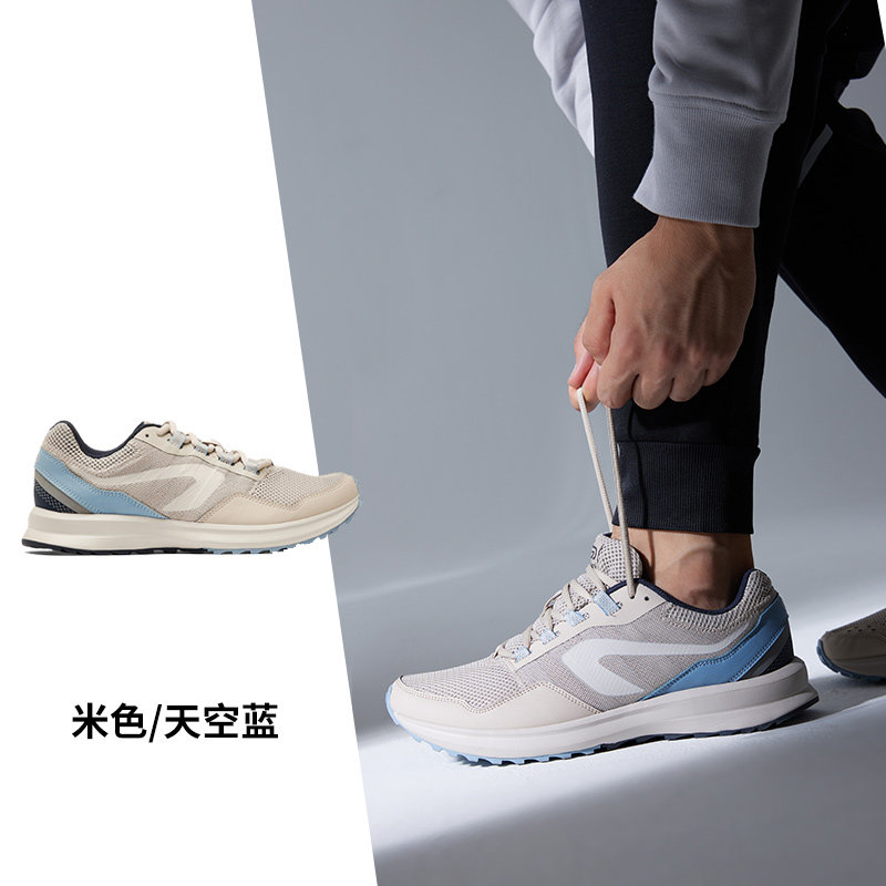 迪卡侬跑步鞋男款夏透气轻便减震防滑休闲男鞋运动鞋旗舰店IVX1