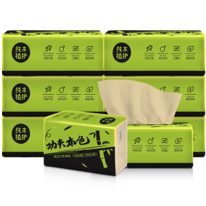 8包装植护本色餐巾纸