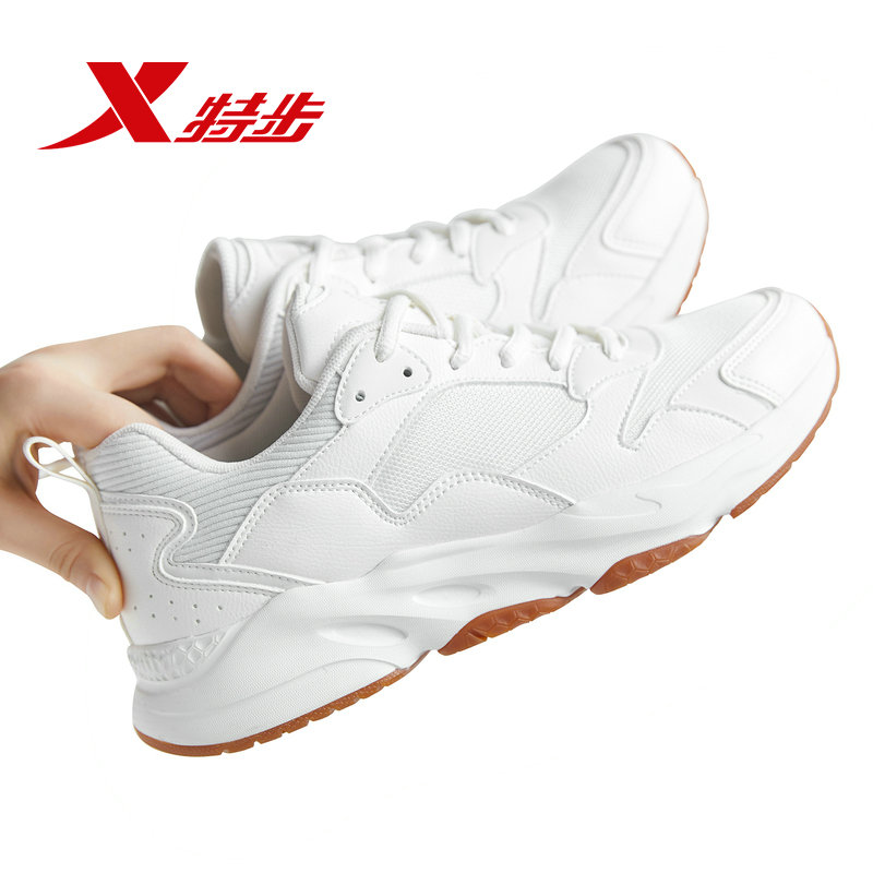 Special Women's Shoes 2019 Summer and Autumn Sports Shoes Thick Sole Elevated Casual Dad Shoes Breathable Mesh White Running Shoes