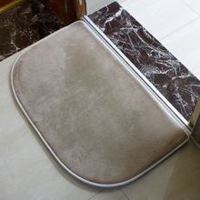 慢回弹浴室地巾防滑地垫卫生间脚垫进门垫吸水卫浴可机洗家用