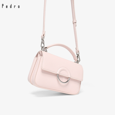 PEDRO【新品】女士双面开合圆环设计单肩包 PW2-76100062