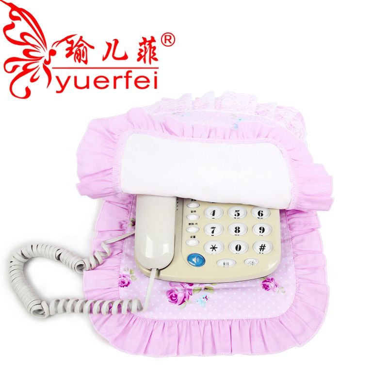 欧式门铃防尘套楼房门铃电话套对讲门铃套布艺