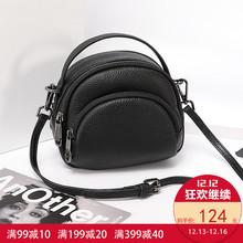 千姿百袋包包女包2018新款 头层牛皮小包时尚 百搭迷你女士小挎包女