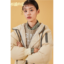 妖精的口袋羽绒服女2018新款韩版宽松显瘦秋冬装连帽短款上衣潮图片