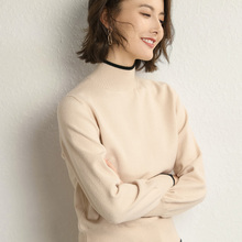 2018早秋女装新款毛衣女韩版高领宽松冬季套头学生外穿港味上衣图片