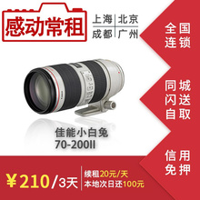 感动 二代 200mm 出租镜头佳能 小白兔 200 2.8 防抖