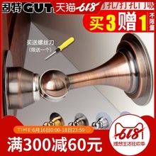 固特门吸免打孔不锈钢吸门器卫生间地吸门挡墙吸防撞房门吸强磁吸