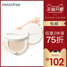 innisfree悦诗风吟官方矿物质UV亮白粉饼修颜防晒控油定妆保湿