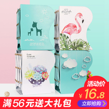 可伸缩书立架折叠书夹书靠书立简易桌上学生用收纳课桌神器桌面书架创意高中生夹书器简约书档书隔板加厚大号