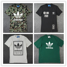 T恤BS4973 BS3136 BS3167 阿迪三叶草男子大LOGO休闲短袖 专柜正品