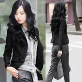职业小西服外套 短款 2014春秋新款 显瘦长袖 修身 韩版 小西装 女装
