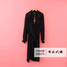 国内正品代购拉夏贝尔puella普埃拉2018秋新款雪纺长外套20012430图片