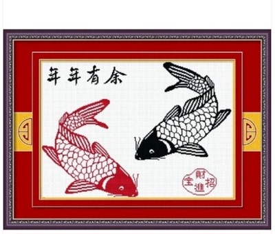 客厅十字绣精准印花丝线网友购买经历