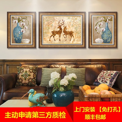 墙画客厅挂画欧式大气哪个牌子好