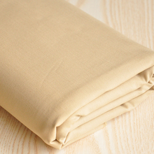 卡其色薄棉帆布料 手工材料 服装裤子衣服面料 8.8元/半米