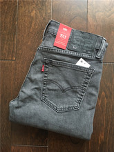 美国官网采购 Levis 511-2803 李维斯灰色男士修身直筒牛仔裤